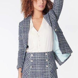 Veronica Beard Cutaway Dickey Jacket